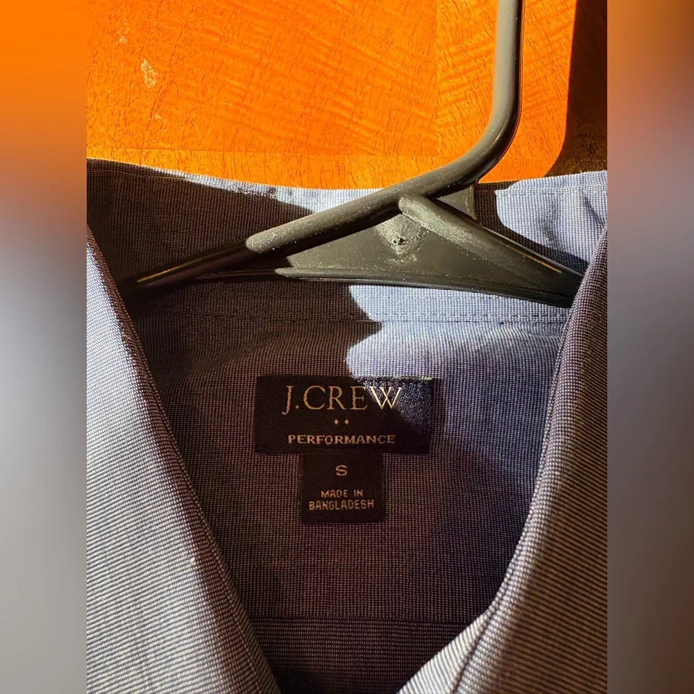 J. Crew Slate Blue Dress Shirt, size small
